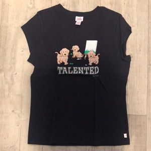 Justice Dog Print T-Shirt